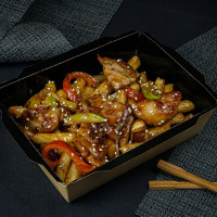 Токпокки с курицей Токпокки с курицей